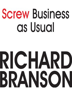 cover image of Screw Business As Usual
